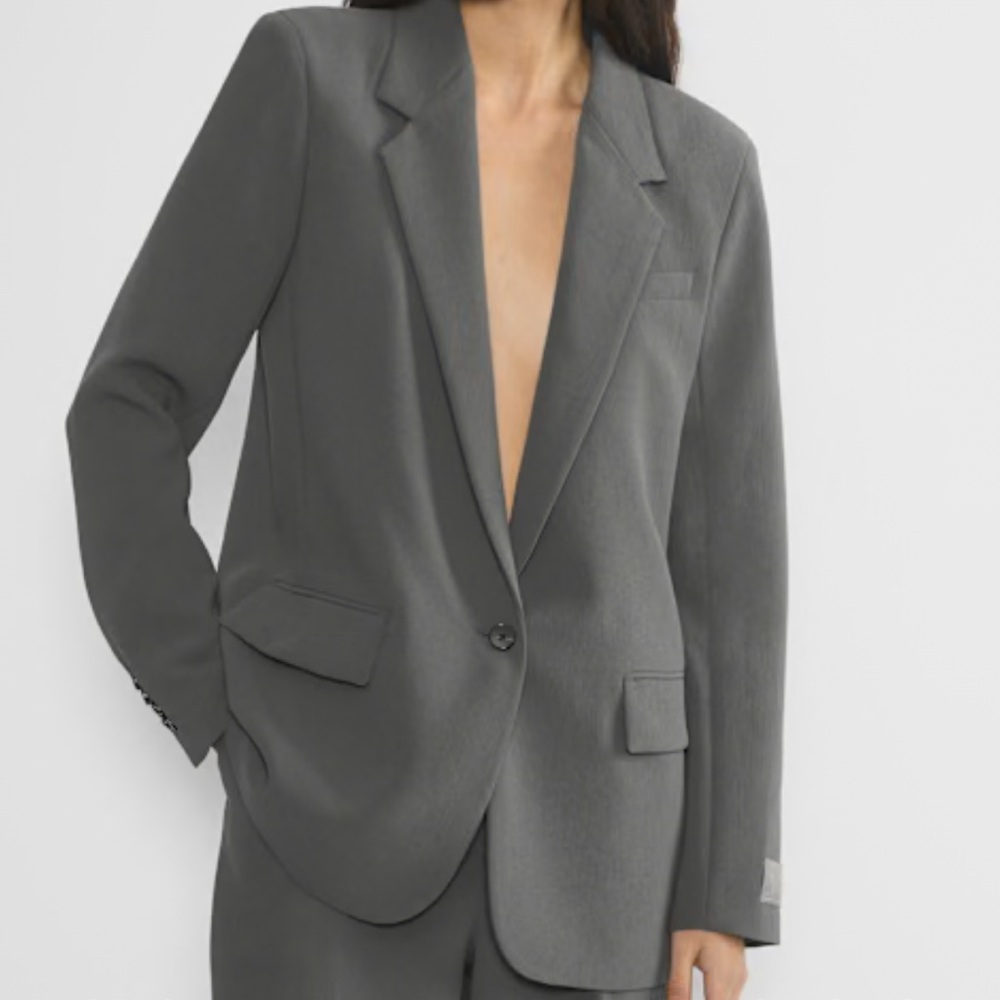 Aritzia generation blazer coal grey